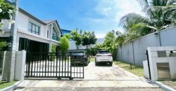 บ้านเดี่ยวพื้นที่ใหญ่สุดในโครงการ บางกอก บูเลอวาร์ด พระราม 5 อายุบ้าน 3 ปี ราคาสุดคุ้ม