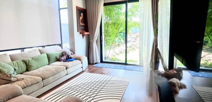 บ้านเดี่ยวพื้นที่ใหญ่สุดในโครงการ บางกอก บูเลอวาร์ด พระราม 5 อายุบ้าน 3 ปี ราคาสุดคุ้ม