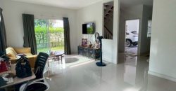 *บ้านเดี่ยวหลังมุม สภาพใหม่ หน้าบ้านทิศใต้ แลนซีโอคริป รัตนาธิเบศร์-สถานีท่าอิฐ