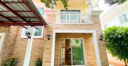 บ้านเดี่ยวรีโนเวทใหม่ สวย พร้อมอยู่ หมู่บ้านภัสสร7 รัตนาธิเบศร์ ทำเลทอง ใกล้ MRT บางพลู