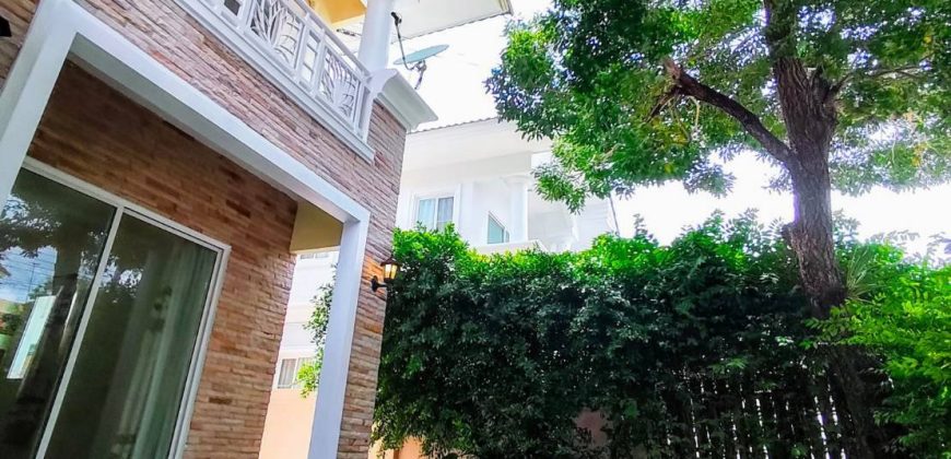 บ้านเดี่ยวรีโนเวทใหม่ สวย พร้อมอยู่ หมู่บ้านภัสสร7 รัตนาธิเบศร์ ทำเลทอง ใกล้ MRT บางพลู
