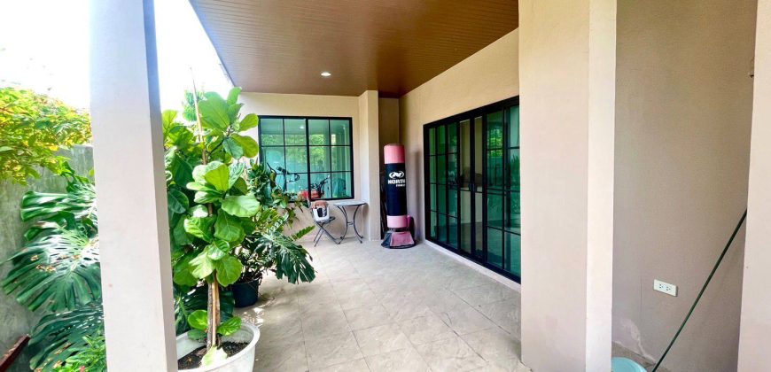 บ้านเดี่ยวปรับปรุงใหม่ หมู่บ้านธารา ราชพฤกษ์-ปิ่นเกล้า หลังมุมพื้นที่เยอะ 84 ตร.วา พร้อมอยู่ เพียง 8.9 ล้าน