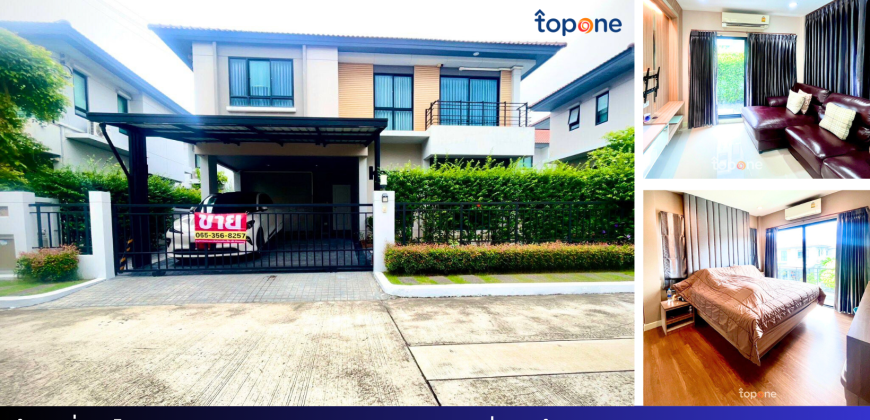 +บ้านเดี่ยว ไลฟ์บางกอกบูเลอวาร์ด ราชพฤกษ์-ปิ่นเกล้า 50.3ตรว. หลังเซ็นทรัลเวสต์วิล สภาพใหม่แต่งสวย 6.89ล้าน