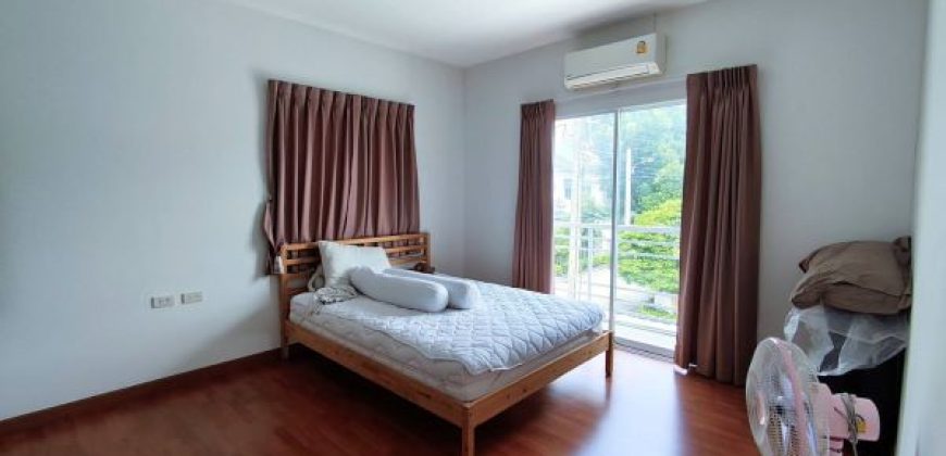 *บ้านเดี่ยวหลังมุม สภาพใหม่ หน้าบ้านทิศใต้ แลนซีโอคริป รัตนาธิเบศร์-สถานีท่าอิฐ