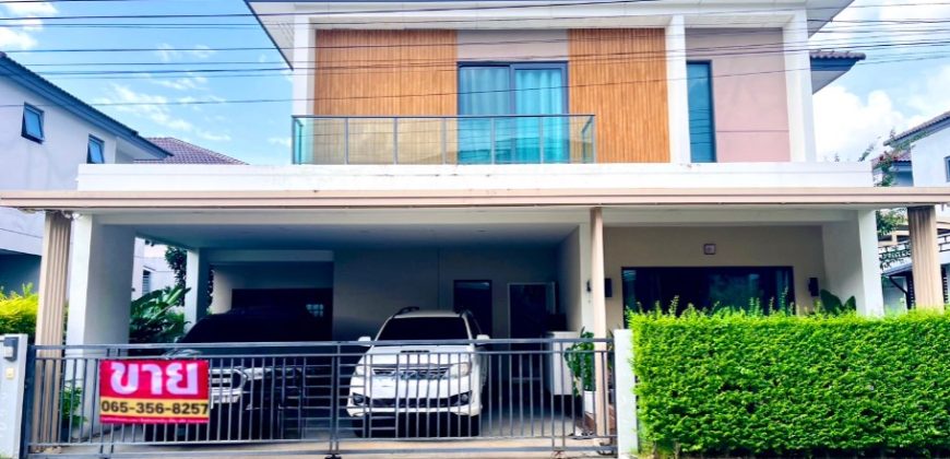 +บ้านเดี่ยวสภาพใหม่ อายุ 5 ปี เซนโทร ราชพฤกษ์ 2 พร้อมเฟอร์นิเจอร์ครบครัน ราคาเพียง 7.3 ล้าน