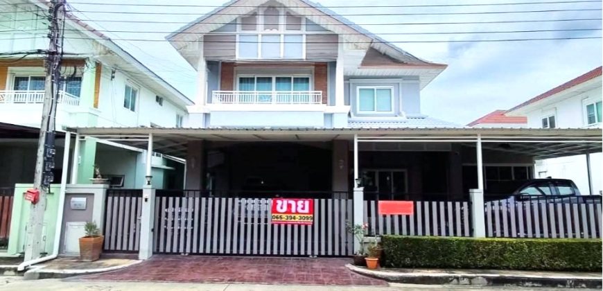 *บ้านเดี่ยว เพอร์เฟค เพลส ราชพฤกษ์ เฟส 1 อิฐแดงทั้งหลัง พื้นที่เยอะ ต่อเติมเต็ม ราคาสุดคุ้ม