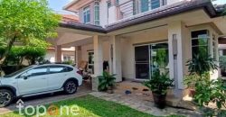 บ้านเดี่ยว สราญสิริ ราชพฤกษ์-แจ้งวัฒนะ ใกล้รร.นานาชาติเด่นหล้า ทางเข้าโครงการติดถนน ราชพฤกษ์