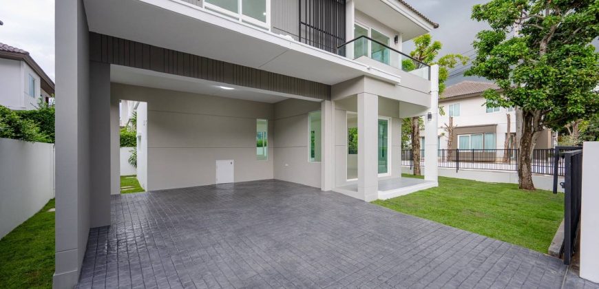 บ้านเดี่ยวหลังมุม ชัยพฤกษ์ ปิ่นเกล้า-กาญจนา รีโนเวทใหม่ ใกล้สวน พื้นที่ 50.4 ตร.วา Vายต่ำกว่าประเมิน