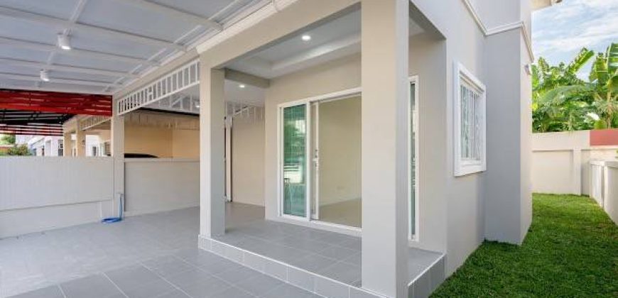 บ้านรีโนเวทใหม่ ซอยวัดส้มเกลี้ยง หมู่บ้านบางกอกการ์เด้นท์ พื้นที่ 39ตร.วา เพียง 3.35ล้าน