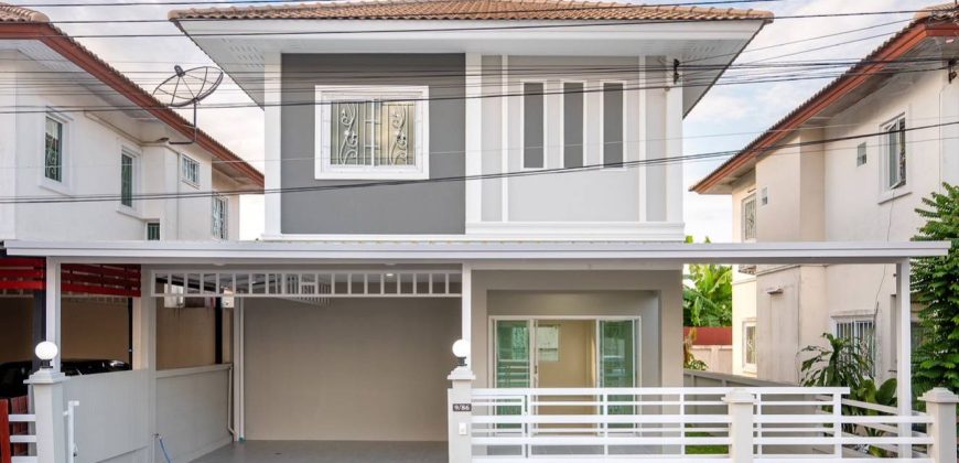 บ้านรีโนเวทใหม่ ซอยวัดส้มเกลี้ยง หมู่บ้านบางกอกการ์เด้นท์ พื้นที่ 39ตร.วา เพียง 3.35ล้าน