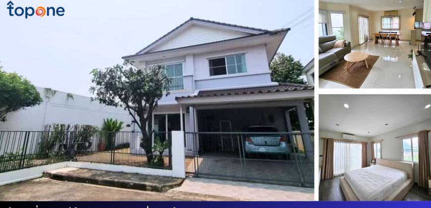 ให้เช่าบ้านหลังมุม ชัยพฤกษ์ ปิ่นเกล้า-สาทร ติดถนนราชพฤกษ์ Renovate ใหม่ เฟอร์ครบ 37,000/เดือน พร้อมอยู่!