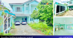 *บ้านเดี่ยวแถมบ้านน็อคดาวน์ ติดวัดปรางค์หลวง ที่ดิน 184 ตรว. เพียง 6.9 ล้าน บรรยากาศดี พื้นที่เยอะ