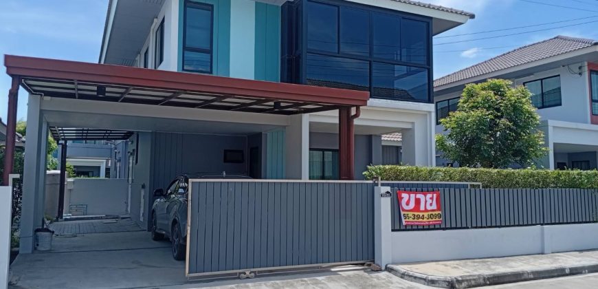 *บ้านเดี่ยว อณาสิริ บางใหญ่ ต่อเติมครบ ใกล้เซ็นทรัลเวสต์เกต และ รถไฟฟ้าสายสีม่วง 5.25 ล้าน