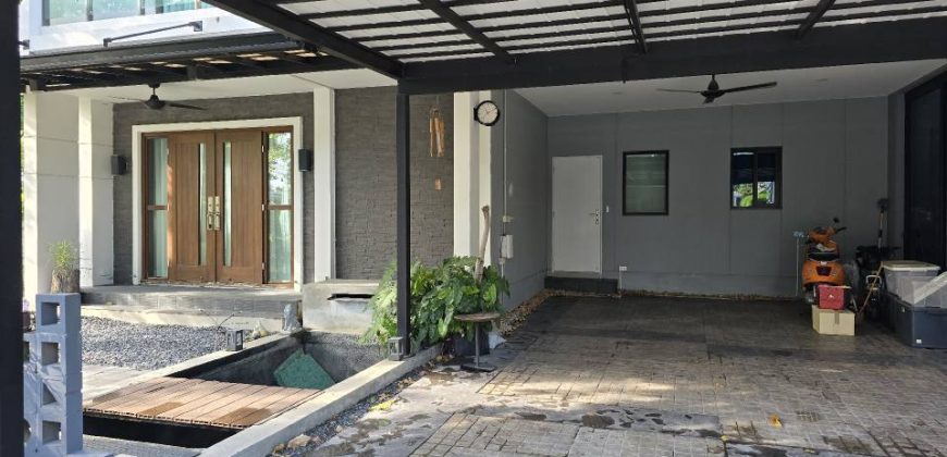 บ้านเดี่ยวแปลงมุม The City พัฒนาการ 75.5 ตร.ว. 4 นอน 4 น้ำ ใกล้เตรียมอุดมฯ เพียง 12.5 ล้าน
