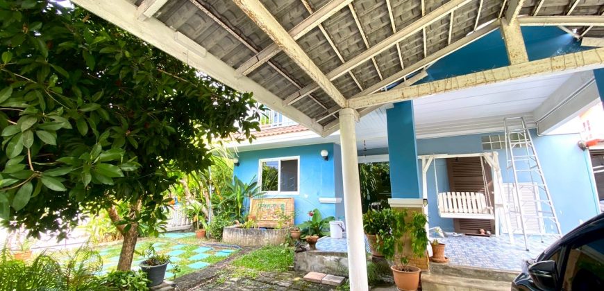 บ้านเดี่ยวแปลงมุม 65 ตรว. หมู่บ้านสิริกานต์ ใกล้ไฟฟ้าสีม่วง ราคาเพียง 3.59 ล้าน