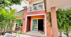 บ้านเดี่ยวภัสสร 7 รัตนาธิเบศร์ พื้นที่ 57.1 ตรว. ใกล้รถไฟฟ้าสีม่วงสถานีบางพลู พร้อมอยู่ ราคา 5.49 ล้าน