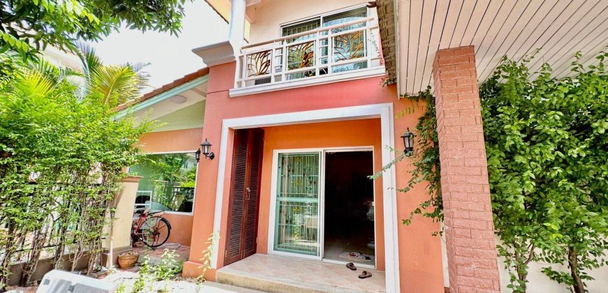 บ้านเดี่ยวภัสสร 7 รัตนาธิเบศร์ พื้นที่ 57.1 ตรว. ใกล้รถไฟฟ้าสีม่วงสถานีบางพลู พร้อมอยู่ ราคา 5.49 ล้าน
