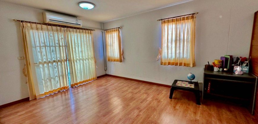 บ้านเดี่ยวภัสสร 7 รัตนาธิเบศร์ พื้นที่ 57.1 ตรว. ใกล้รถไฟฟ้าสีม่วงสถานีบางพลู พร้อมอยู่ ราคา 5.49 ล้าน