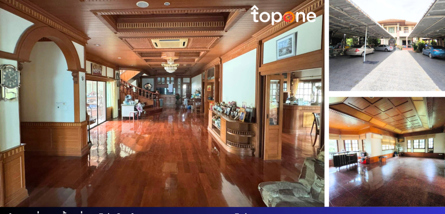 บ้านเดี่ยวหลังใหญ่พื้นที่ 2 ไร่ ภายในบ้าน Built-in ไม้มะค่าทั้งหลัง บางไผ่ซอย7 นนทบุรี