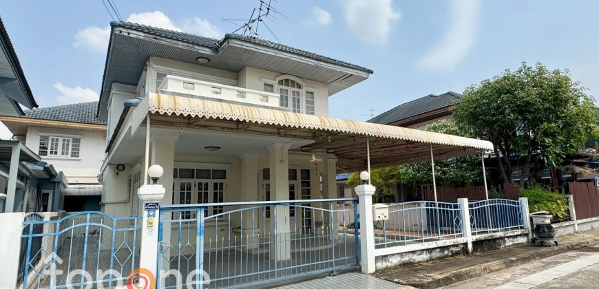+บ้านเดี่ยว 2 ชั้น 50 ตรว. หมู่บ้านมณีรินทร์ ท่าอิฐ ใกล้ MRT บางรักน้อย-ท่าอิฐ เพียง 4.39 ล้าน