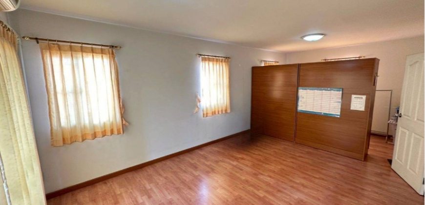 บ้านเดี่ยวภัสสร 7 รัตนาธิเบศร์ พื้นที่ 57.1 ตรว. ใกล้รถไฟฟ้าสีม่วงสถานีบางพลู พร้อมอยู่ ราคา 5.49 ล้าน