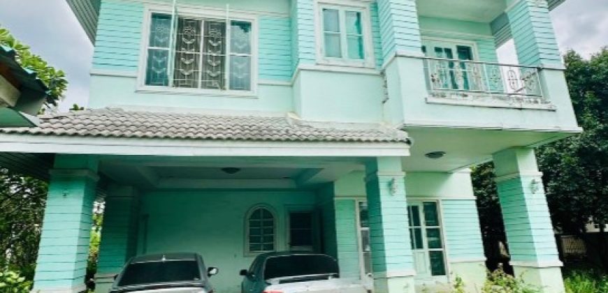 *บ้านเดี่ยวแถมบ้านน็อคดาวน์ ติดวัดปรางค์หลวง ที่ดิน 184 ตรว. เพียง 6.9 ล้าน บรรยากาศดี พื้นที่เยอะ