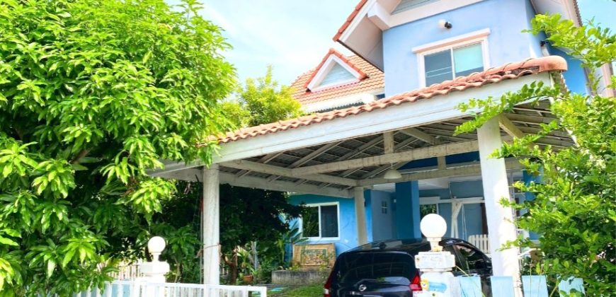 บ้านเดี่ยวแปลงมุม 65 ตรว. หมู่บ้านสิริกานต์ ใกล้ไฟฟ้าสีม่วง ราคาเพียง 3.59 ล้าน