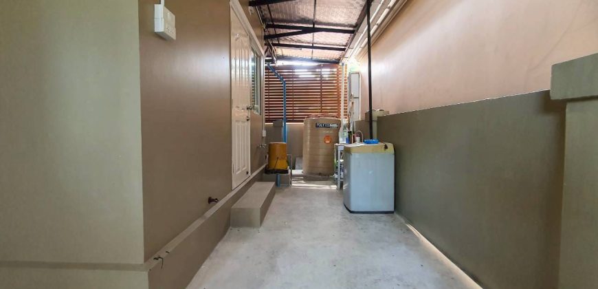 *บ้านเดี่ยวหลังมุม หมู่บ้านภัสสร ไพรด์ พระราม 5 – สิรินธร หน้าบ้านทิศเหนือ พื้นที่เยอะ ราคาพิเศษเพียง 4.9 ล้าน