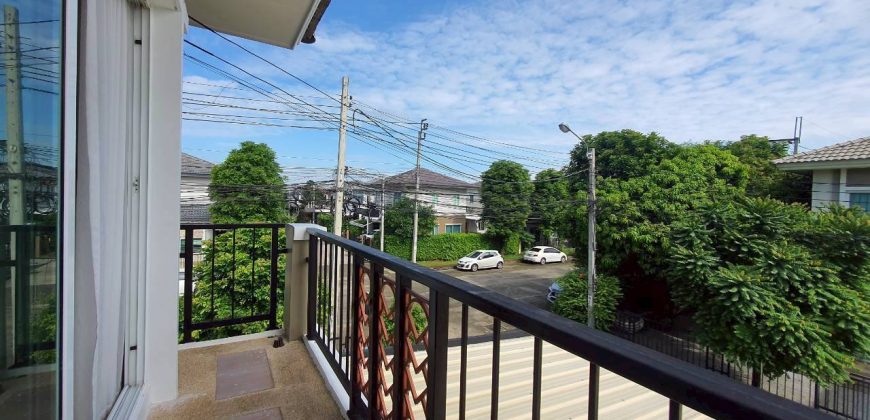 *บ้านเดี่ยวหลังมุม หมู่บ้านภัสสร ไพรด์ พระราม 5 – สิรินธร หน้าบ้านทิศเหนือ พื้นที่เยอะ ราคาพิเศษเพียง 4.9 ล้าน