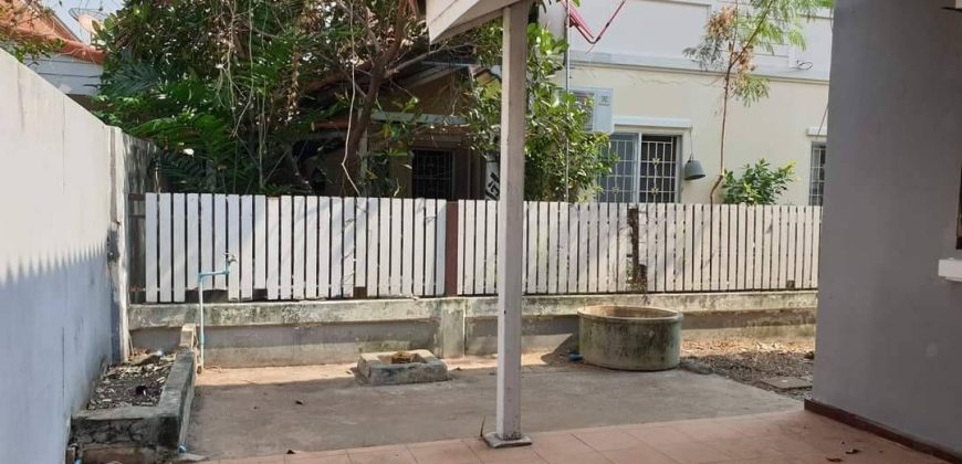 บ้านแฝด ม.พฤกษา 33 เนื้อที่ 35 ตรว. ทำเลดี โครงการคุณภาพ ราคาพิเศษสุดเพียง 1.99 ล้าน