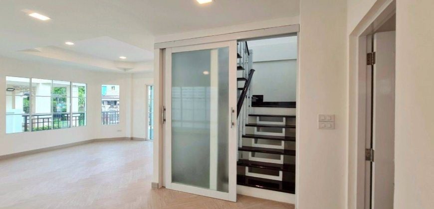 บ้านเดี่ยวรีโนเวทใหม่ มัณฑนา-ราชพฤกษ์ โครงการติดถนนราชพฤกษ์ เดินทางสะดวก ราคาพิเศษสุด