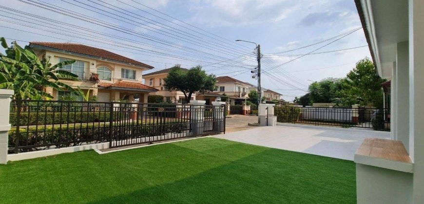 บ้านเดี่ยวรีโนเวทใหม่ มัณฑนา-ราชพฤกษ์ โครงการติดถนนราชพฤกษ์ เดินทางสะดวก ราคาพิเศษสุด