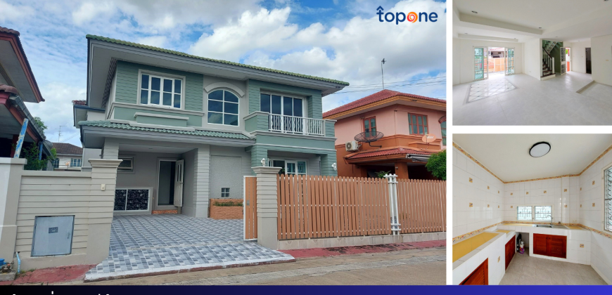 +บ้านเดี่ยวชัยพฤกษ์ วัดลาดปลาดุก 3นอน 2น้ำ 52.6ตรว. ตกแต่งใหม่พร้อมอยู่ ติดถนนใหญ่ใกล้รถไฟฟ้า เพียง 3.49ล้าน!