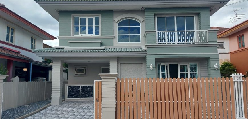 +บ้านเดี่ยวชัยพฤกษ์ วัดลาดปลาดุก 3นอน 2น้ำ 52.6ตรว. ตกแต่งใหม่พร้อมอยู่ ติดถนนใหญ่ใกล้รถไฟฟ้า เพียง 3.49ล้าน!