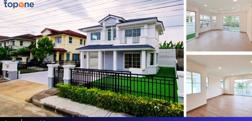 บ้านเดี่ยวรีโนเวทใหม่ มัณฑนา-ราชพฤกษ์ โครงการติดถนนราชพฤกษ์ เดินทางสะดวก ราคาพิเศษสุด