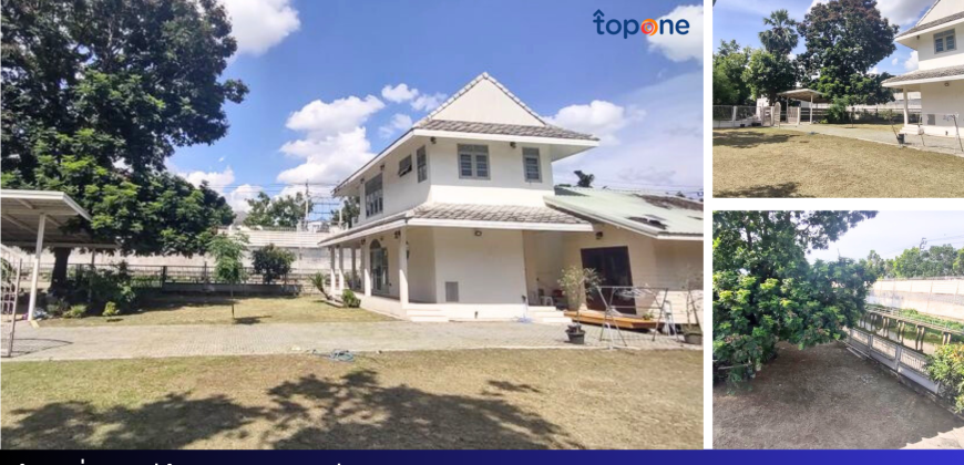 *บ้านเดี่ยว 226 ตรว. วิวคลอง บรรยากาศร่มรื่น กรีนนิชชาเล่ต์ บรมราชชนนี 11.9 ล้าน