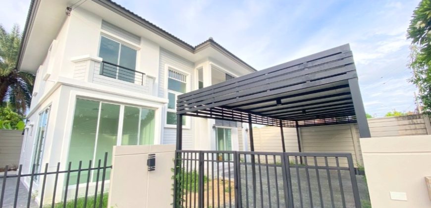 +บ้านเดี่ยวหลังมุม พฤกษาวิลเลจ ซีนเนอรี่ 28 รีโนเวทใหม่ 81.3 ตรว. ทิศใต้ลมดี ใกล้เซ็นทรัลเวสต์เกต 2 กม. เพียง 5.95 ล้าน ถูกสุดในโครงการ!